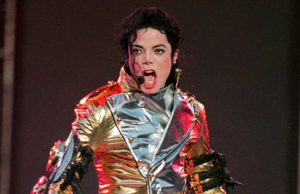 Michael Jackson in un’immagine del 1997, in occasione dell’«HIStory Tour Part II» (Keystone)