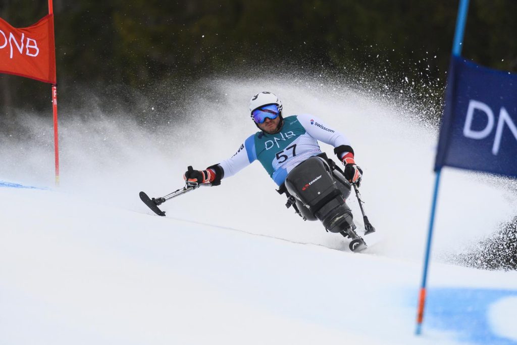 Murat Pelit ai freschissimi Mondiali di Lillehammer. (Swissparalympic.ch)