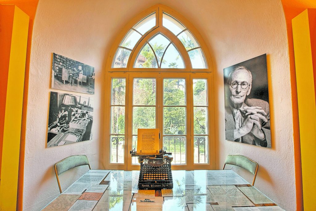 Una delle stanze più belle di Torre Camuzzi (©  Fondazione Hermann Hesse Montagnola)