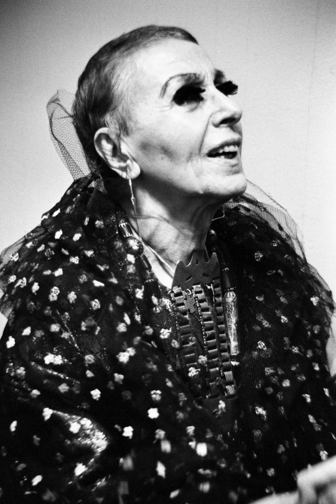Louise Nevelson, 1973 (foto di Enrico Cattaneo)