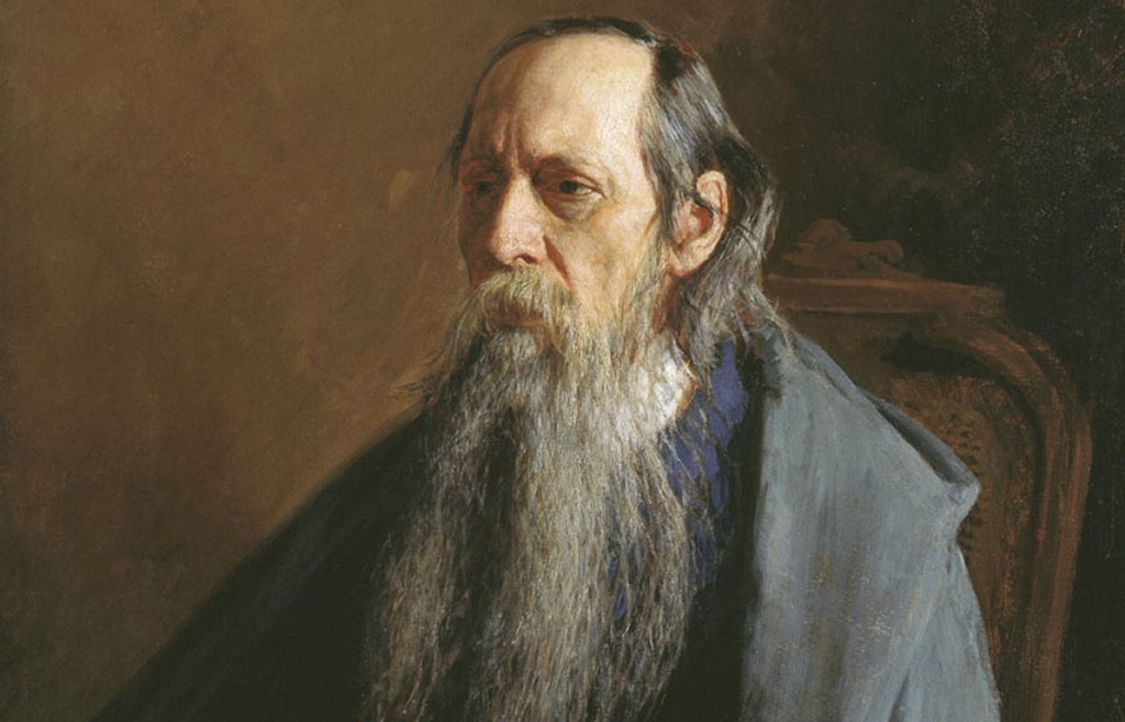 Un ritratto dello scrittore eseguito da Nikolay Yaroshenko