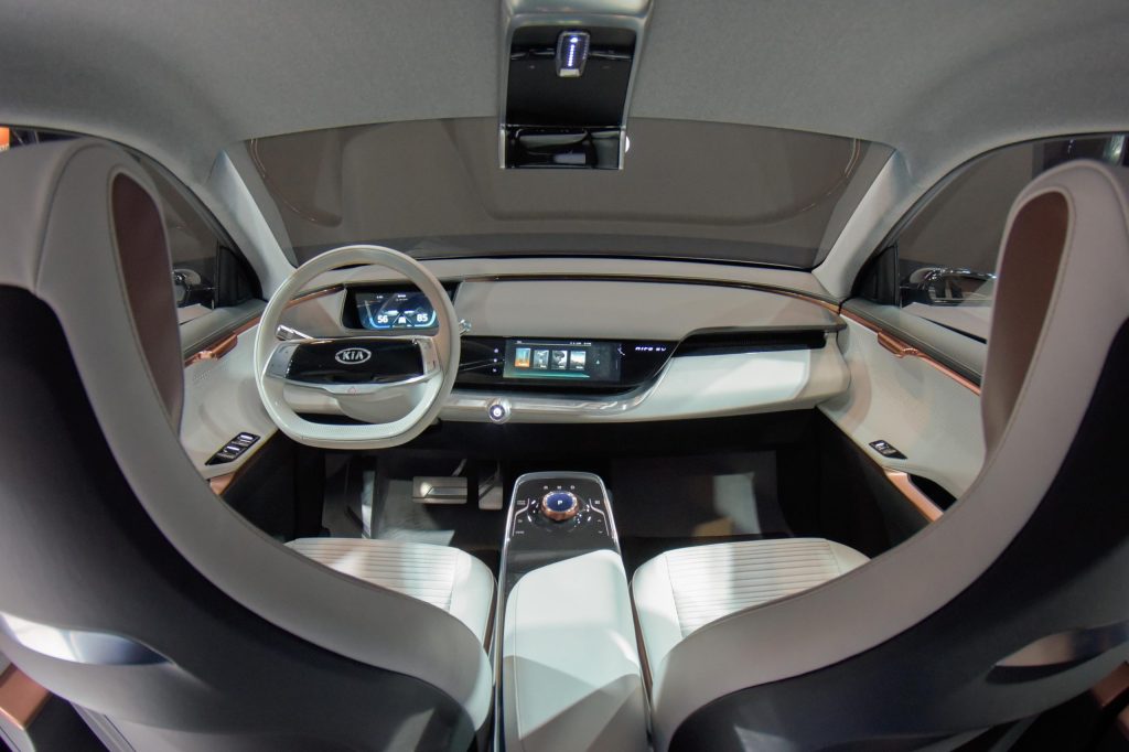 L’interno della Niro EV (CES, Las Vegas)