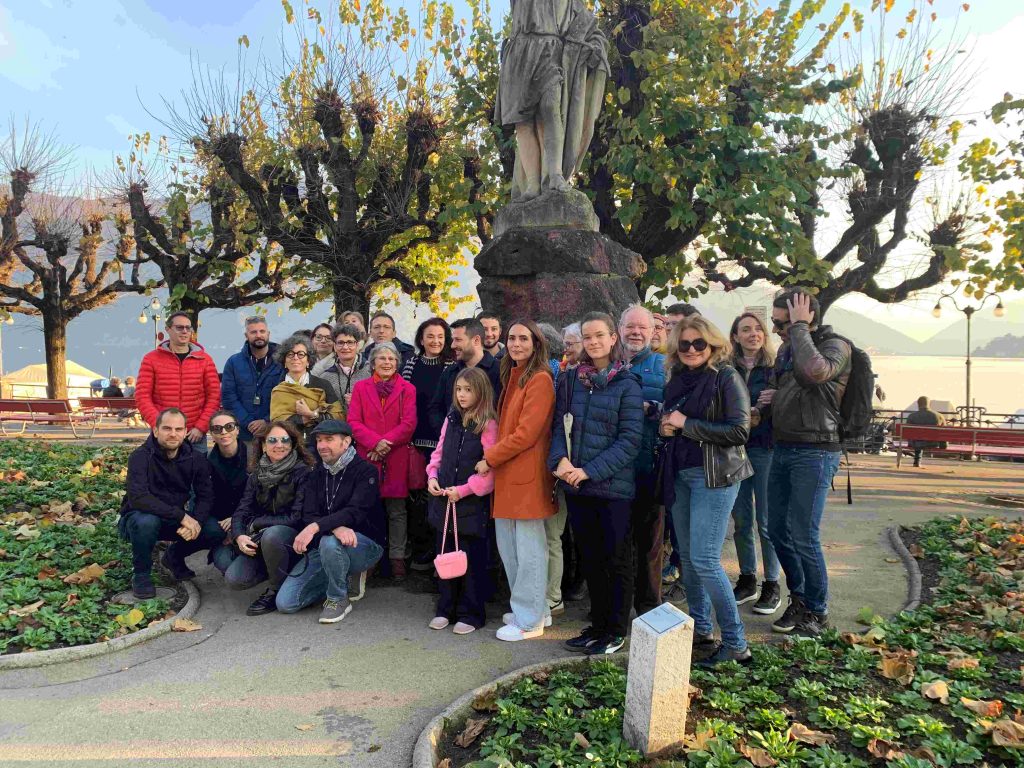 I partecipanti della gita organizzata da «Azione» il 9 novembre (Sala)