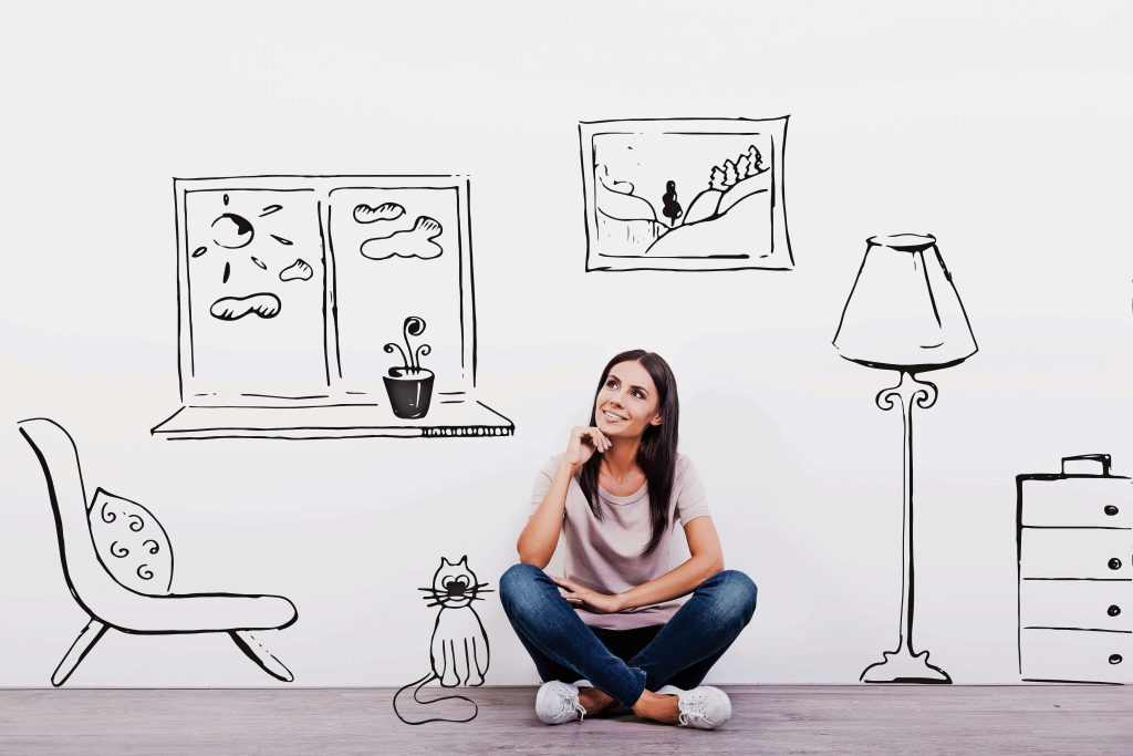 L’immaginazione è la capacità di ricreare nella mente scenari ipotetici (Shutterstock)