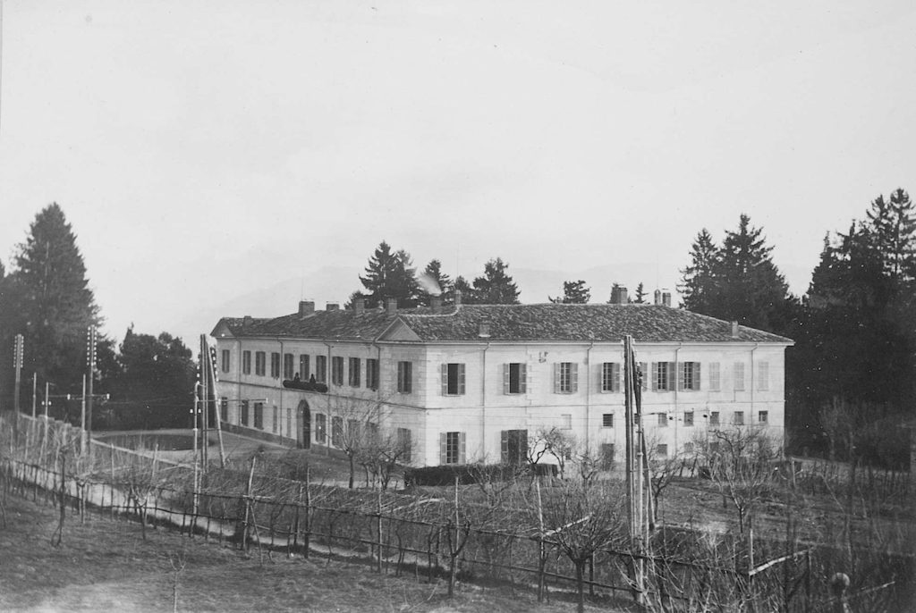Veduta di Villa Cristina, 1914 (Album fotografico della famiglia Fantuzzi)