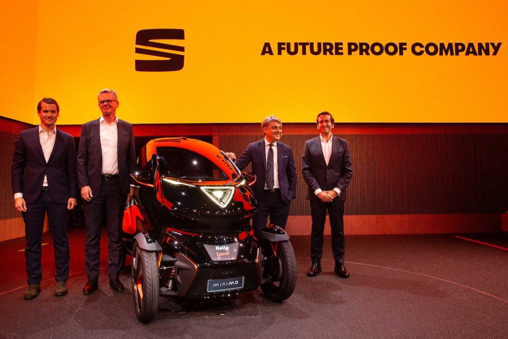 Minimó è il nuovo prototipo di quadriciclo a due posti della Seat