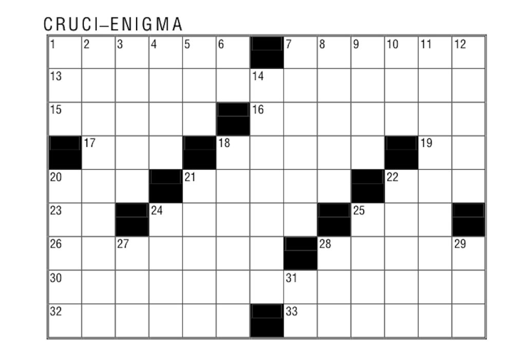 Lo schema del gioco