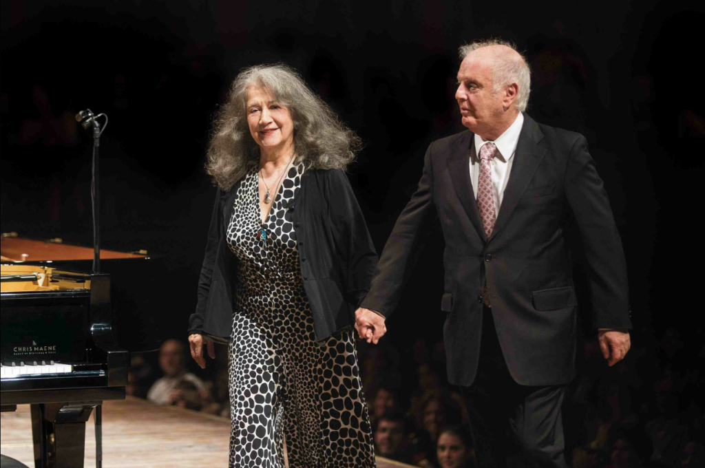 Martha Argerich e Daniel Barenboim (Guido Adler, Deutsche Grammophon)