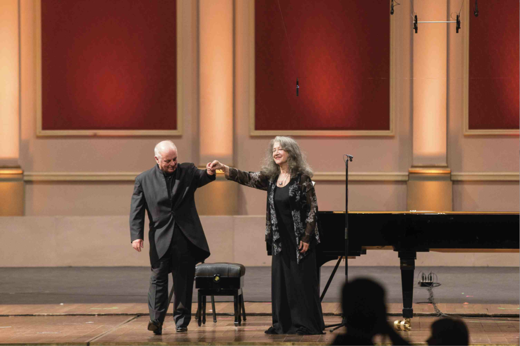 Martha Argerich e Daniel Barenboim (Guido Adler, Deutsche Grammophon)