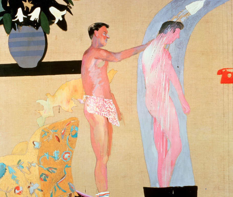 Domestic Scene, Los Angeles, 1963 (© David Hockney)