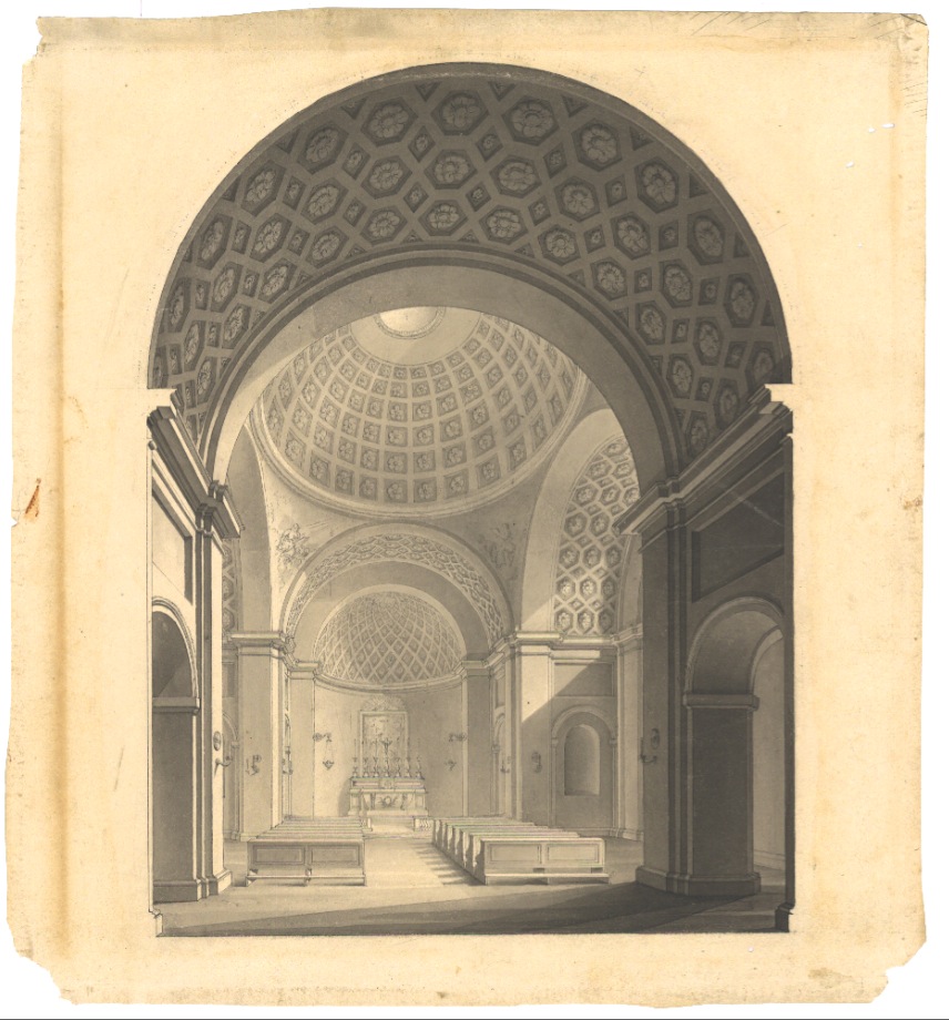 Uno dei progetti esposti (Archivio del Moderno)