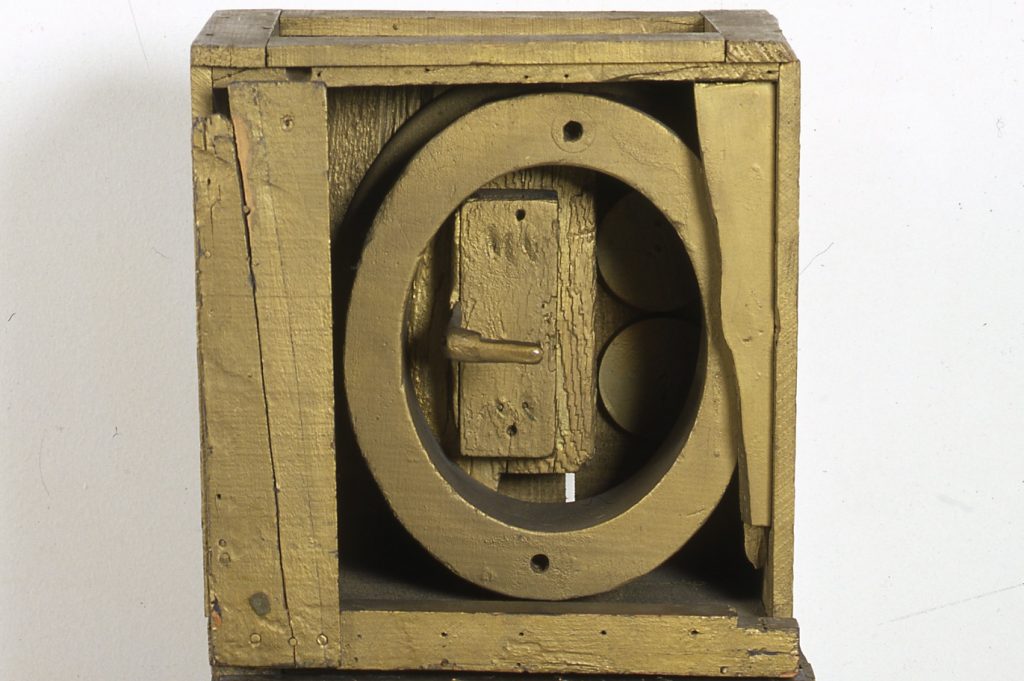 Louise Nevelson, Untitled, 1982 ca. (Foto di A. Zambianchi, courtesy: Cortesi Gallery, Londra – Lugano, Fondazione Marconi, Milano)