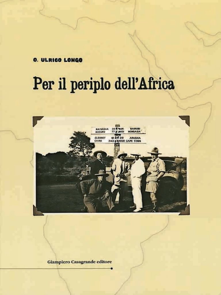 Copertina del libro «Per il periplo dell’Africa» di Orazio Ulrico Longo