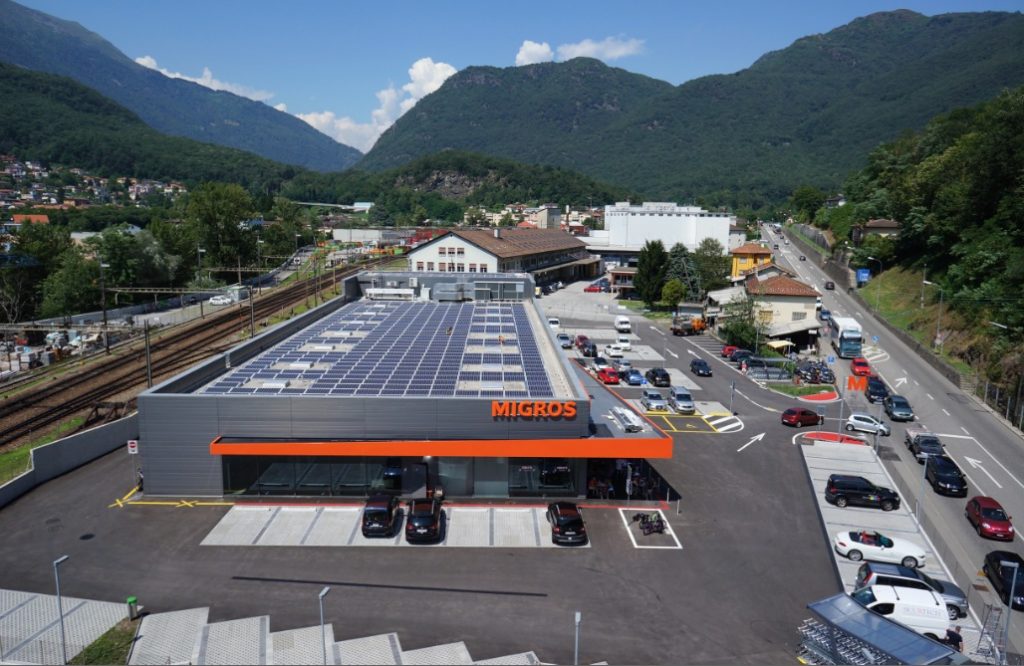 La filiale Migros Ticino di Taverne (Ti-Press)