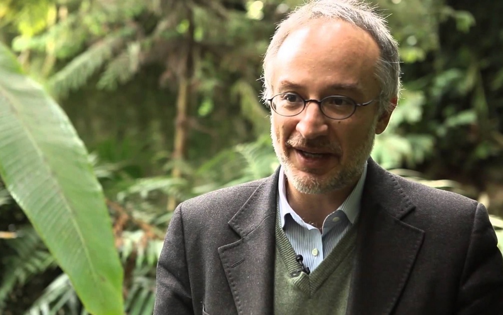 Stefano Mancuso, autore e direttore del Laboratorio internazionale di neurobiologia vegetale a Firenze (YouTube)