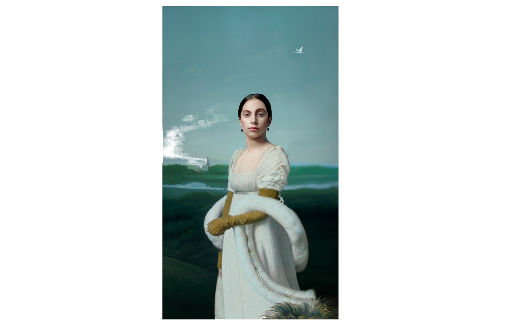 Uno dei ritratti dedicati a Lady Gaga: Mademoiselle Caroline Rivière, 2013