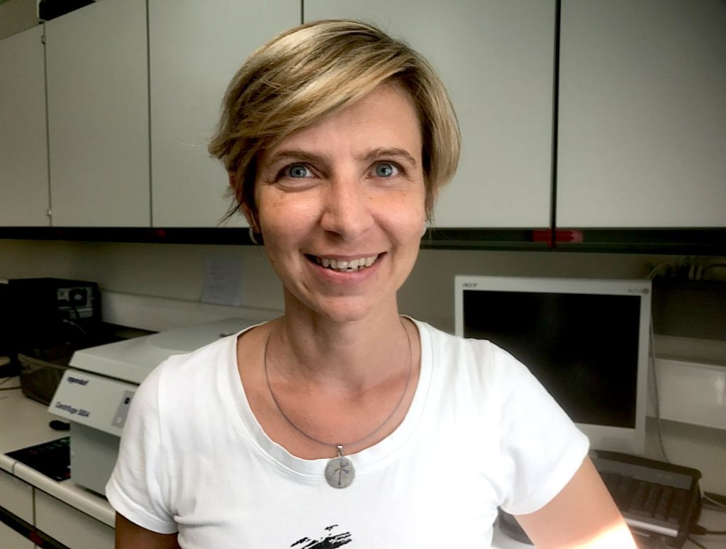 La microbiologa Dr. Pamela Principi
(B. Vogel)