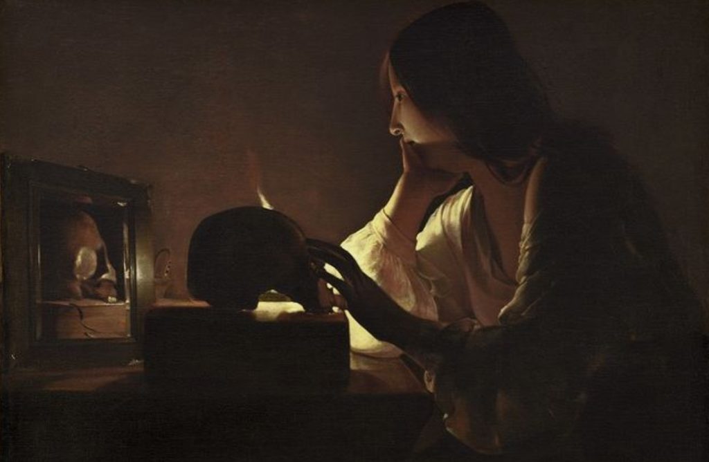 Georges de La Tour, Maddalena penitente, 1635-1640 (National Gallery of Art, Washington D.C., USA)