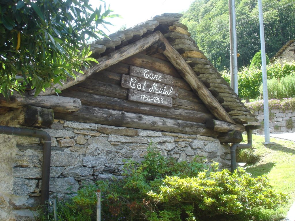 L'antico torchio di Ludiano (Elia Stampanoni)