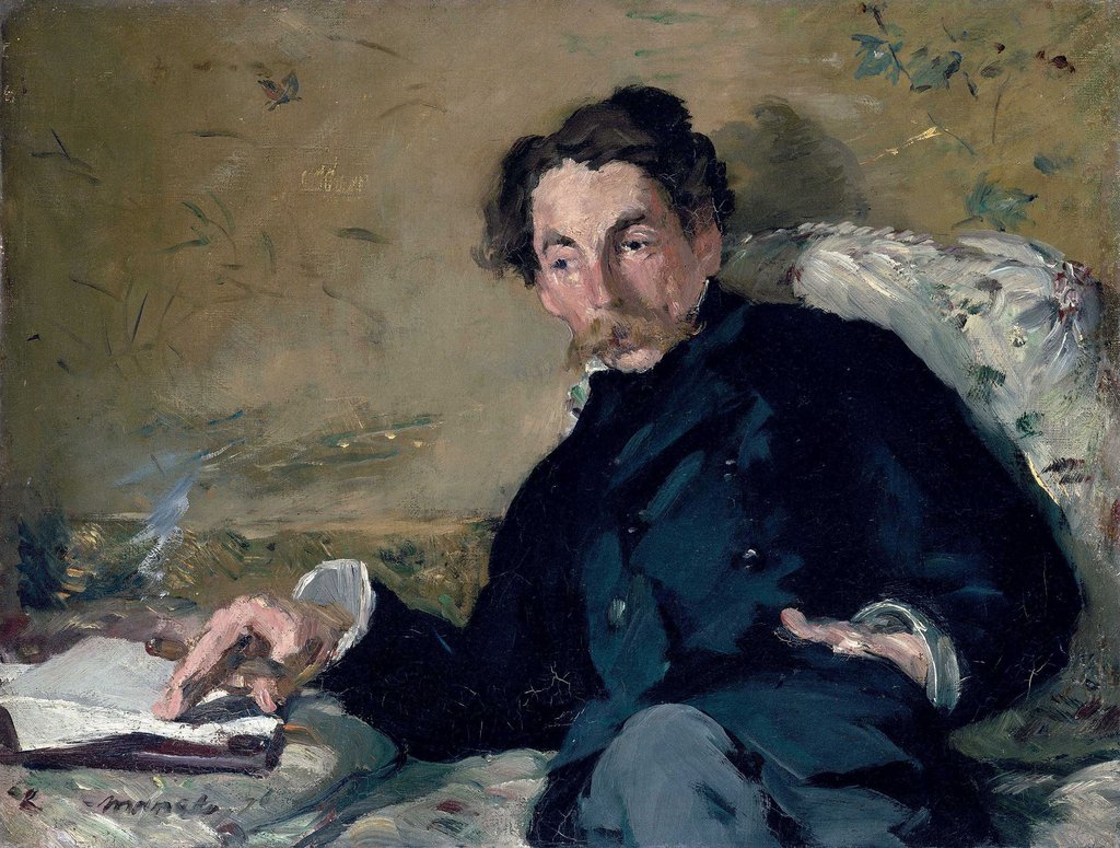Stéphane Mallarmé fu ritratto da Edouard Manet nel 1876 (Parigi, Musée d’Orsay © René-Gabriel Ojéda / RMN-Réunion des Musées Nationaux/ distr. Alinari)