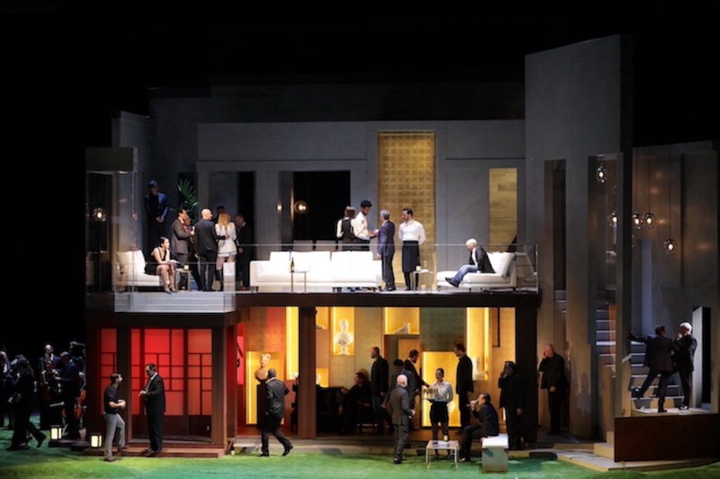 Un assaggio della scenografia firmata dalla ticinese Margherita Palli (Brescia e Amisano © Teatro alla Scala)