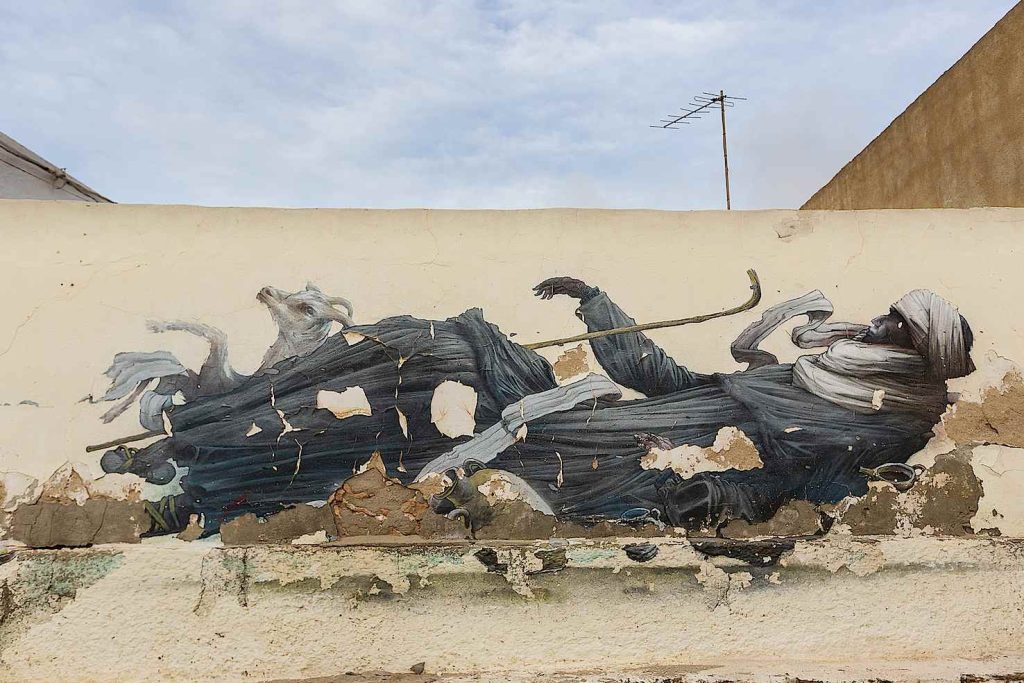 La street art in Tunisia negli ultimi anni ha avuto un forte impulso, richiamando giovani artisti, ma anche nomi famosi dall’estero