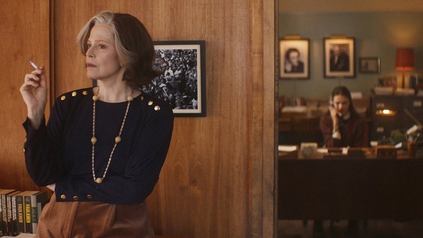 Sigourney Weaver e Margaret Qualley nel film di Falardeau