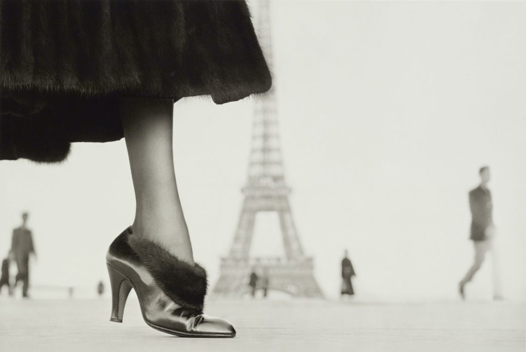 Richard Avedon, Shoe by Perugia, Place du Trocadéro, Paris, August 1948 (©The Richard Avedon Foundation); Nastassja Kinski, Los Angeles, California, June 4, 1981 (©The Richard Avedon Foundation)