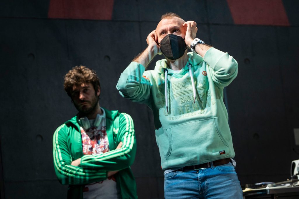 Un momento delle prove © Masiar Pasquali