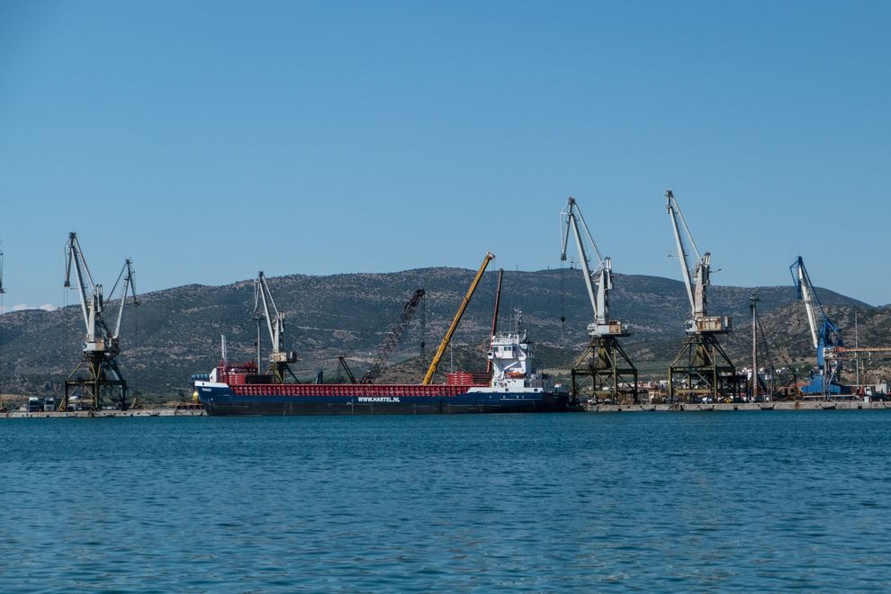 Uno scorcio sul porto di Volo (Simona Dalla Valle)