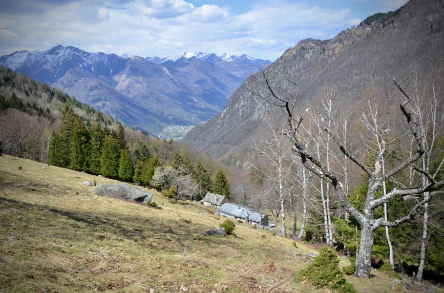 I Monti di Cò scampati alla frana