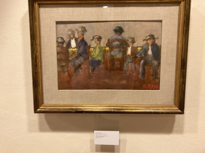 Uno dei quadri di Ottone Rosai