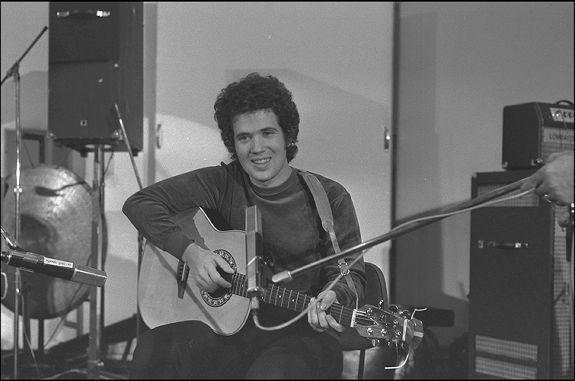 Lucio Battisti in un'immagine del 1972 (wikipedia)