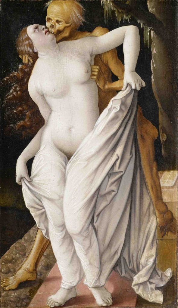 Hans Baldung gen. Grien, <i>Der Tod und die Frau</i>, 1520/25 (© Kunstmuseum Basel, Amerbach Kabinett / Martin P. Bühler)