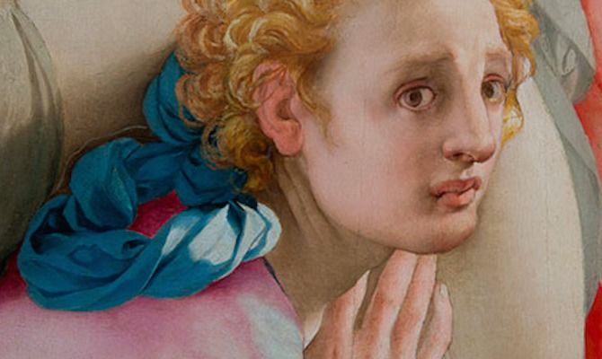 Jacopo Pontormo, «Deposizione» (particolare) (1525-1528)