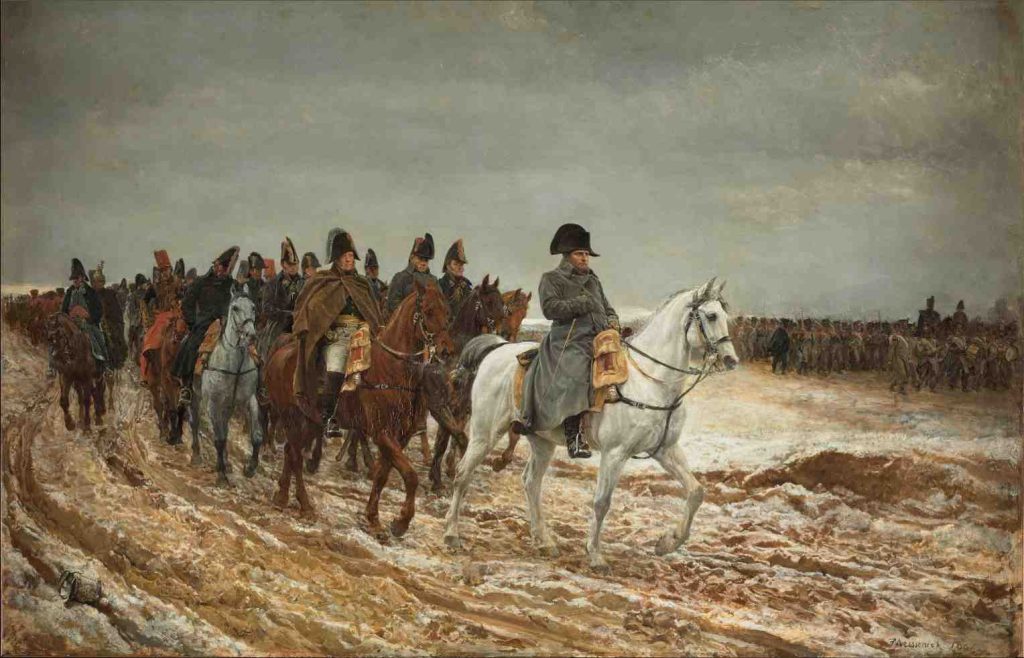 Ernest Meissonier, «Campagne de France, 1814», 1864 (Musée d’Orsay, Paris)