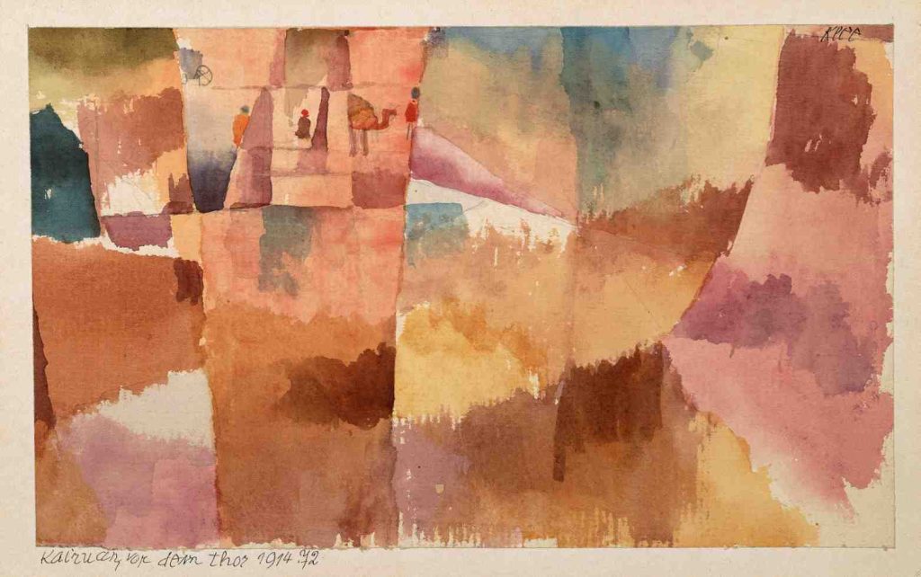 Davanti alle porte di Kairouan, Paul Klee, 1914, 72 (Moderna Museet, Stoccolma)