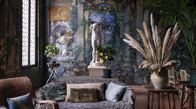 Particolare del giardino d’inverno (Massimo Listri, Arch. fotografico Fond. Musei Civici di Venezia)