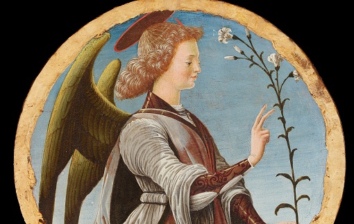 Angelo annunciante Francesco (Collezione Cagnola, Gazzada)