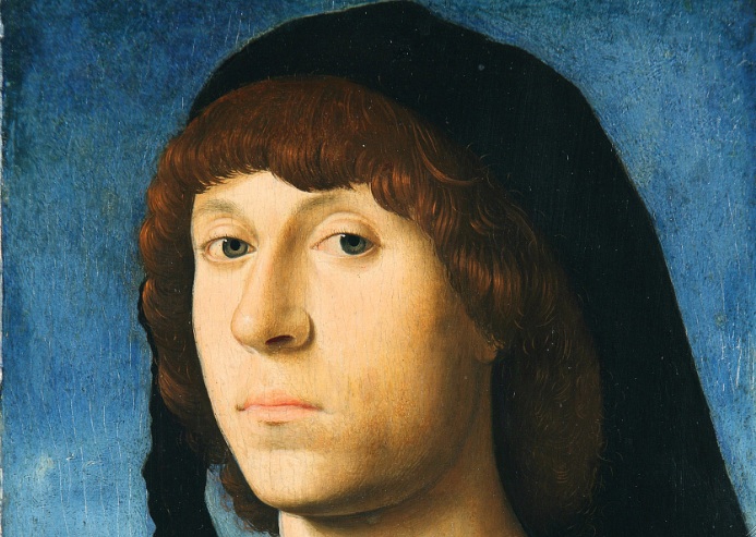 Antonello da Messina, «Ritratto di giovane» (part.), 1478
