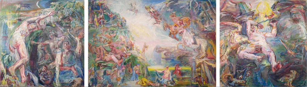 Oskar Kokoschka, La saga di Prometeo (part.), 1950. (The Samuel Courtauld Trust, The Courtauld Gallery, London © Fond. O. Kokoschka / 2018 ProLitteris, ZH)