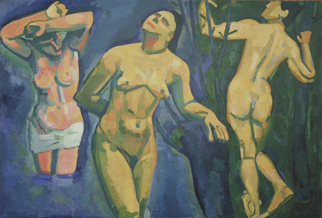 André Derain, Baigneuses, 1907. (MoMA, New York, William S. Paley and Abby Aldrich Rockefeller Funds © Adagp, Paris 2017)