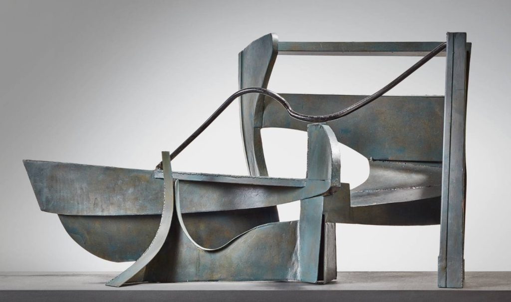 Paolo Bellini, Icaro, 2017, Scultura in ferro (Collezione dell’artista, Foto Franco Mattei)