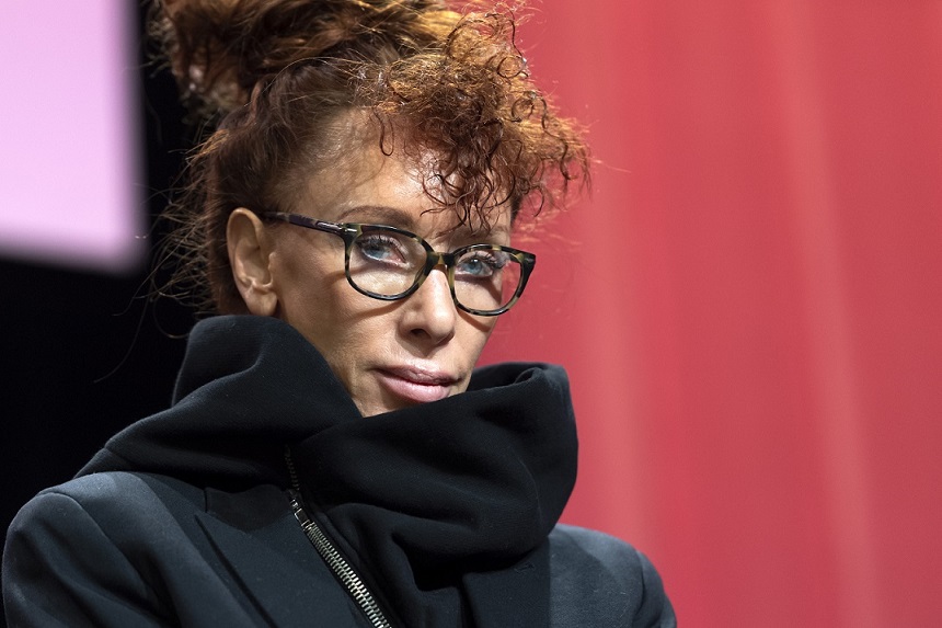 L’autrice germanico-svizzera in occasione dello Schweizer Buchpreis, novembre 2019 (Keystone)