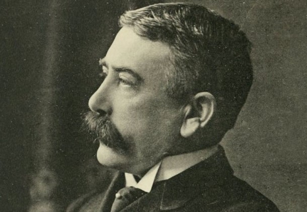 Sulla copertina del libro, Giorgio Graffi ha voluto Ferdinand de Saussure (Wikipedia)