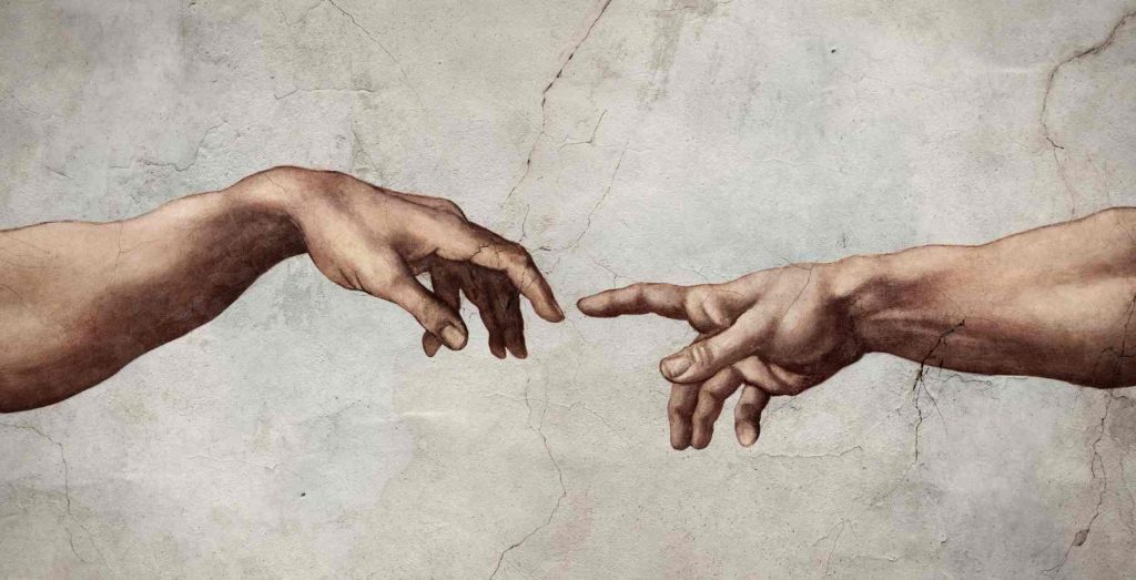 Cappella Sistina, Creazione di Adamo (Shutterstock)