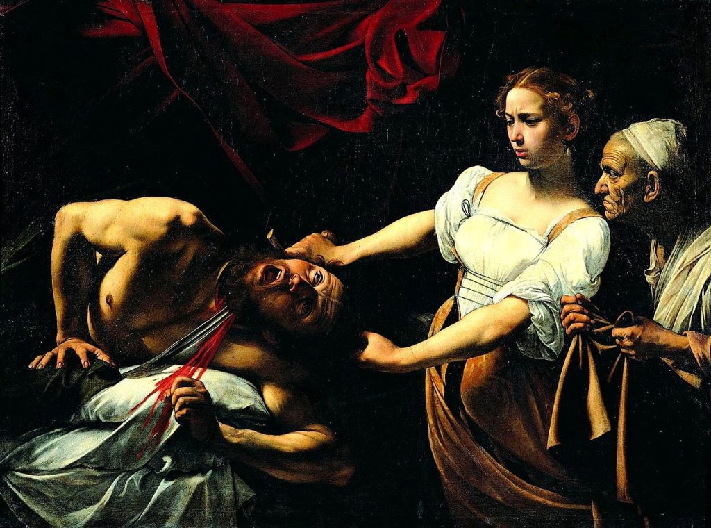 Michelangelo Merisi da Caravaggio, «Giuditta che taglia la testa a Oloferne», 1602, (Roma, Gallerie Nazionali Barberini Corsini, foto M. Coen)