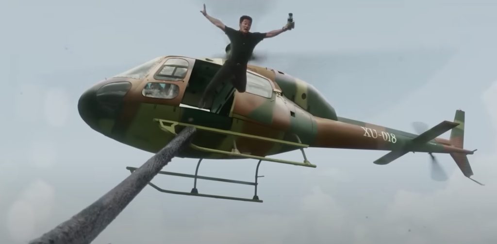 Jacky Wu è uno dei protagonisti di Meg 2 (still da YouTube)