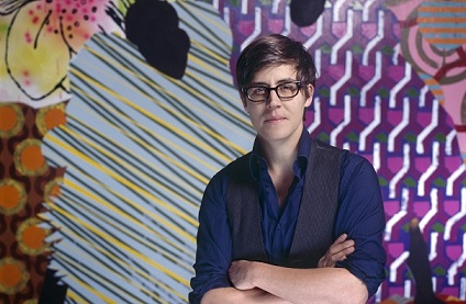 L'artista Christine Streuli (1975) è nata a Berna (Keystone)