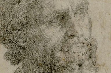 Benvenuto Cellini, Autoritratto, (1540–1543?), Biblioteca Reale, Torino (Wikipedia)